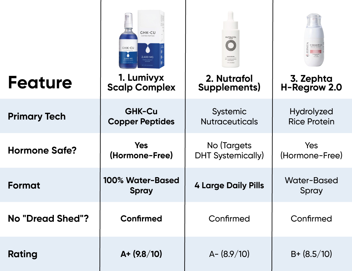 Product comparison Chart